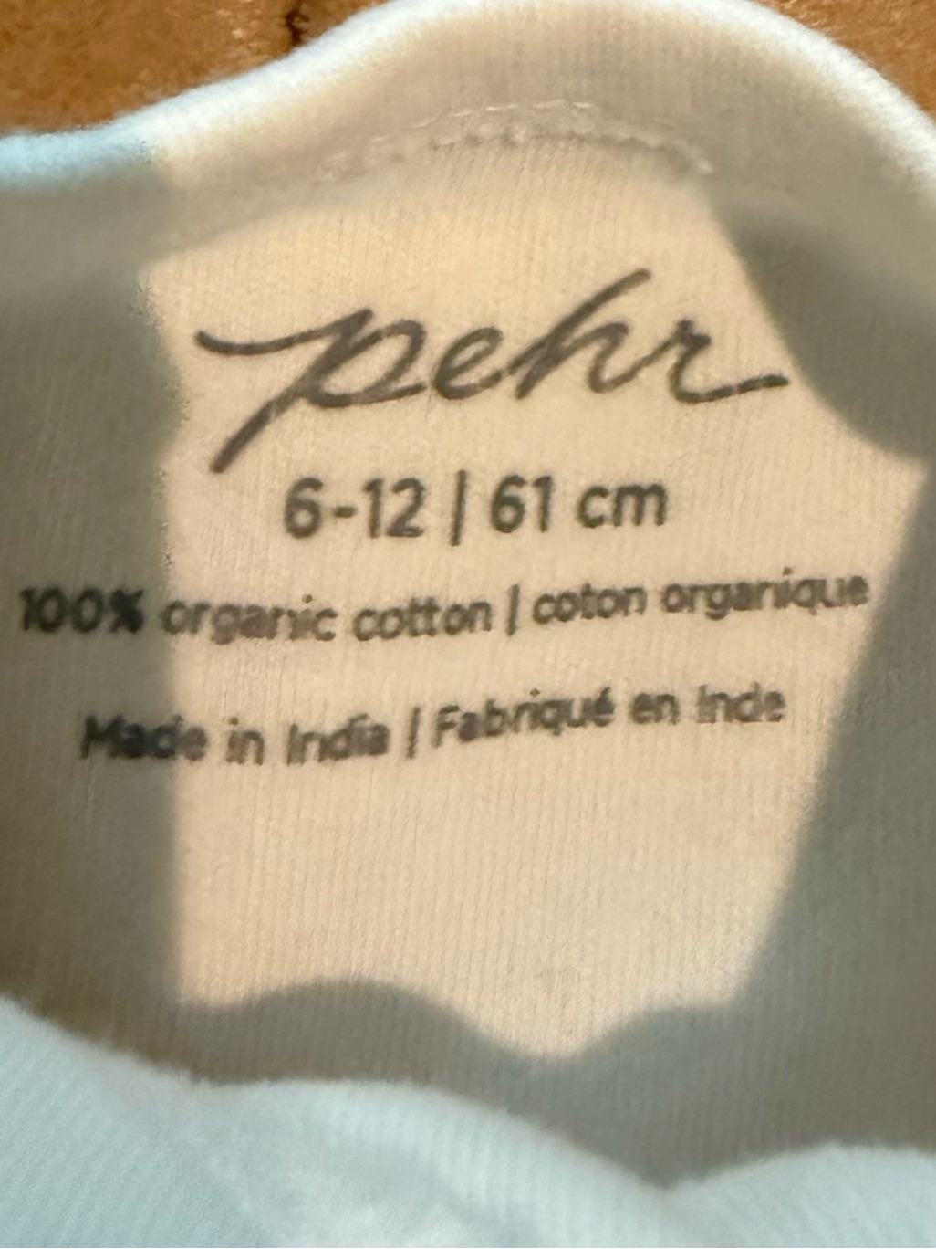 Pehr Organic Cotton Coverall 6-12m — image 3 of 3